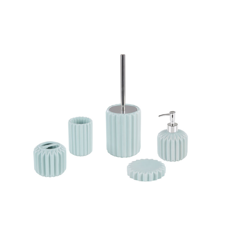 ClearAmbient 5-tlg. Badezimmerzubehör-Set Wilcoxon | Wayfair.de